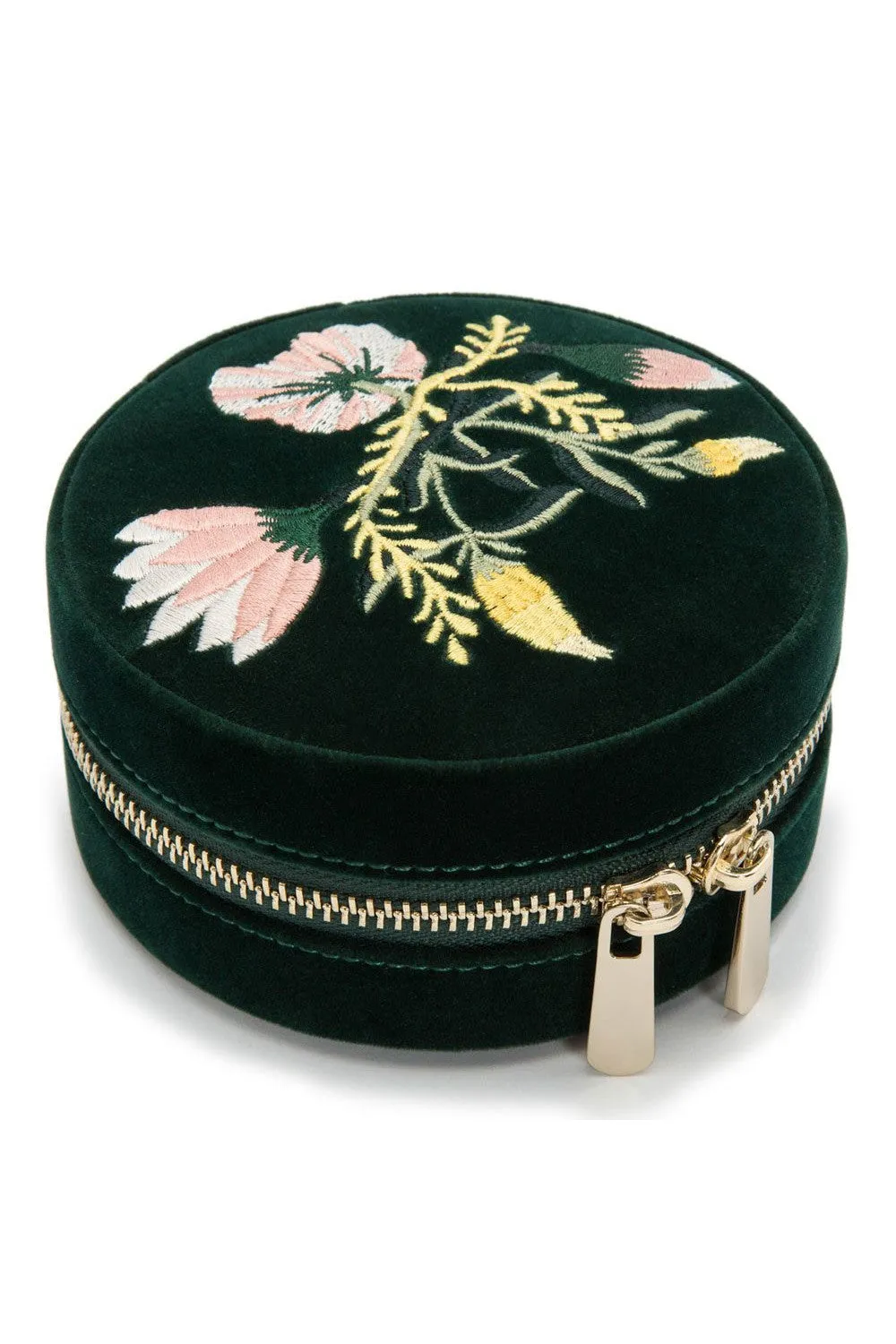 Wolf 1834 Zoe Travel Round Bag in Forest Green